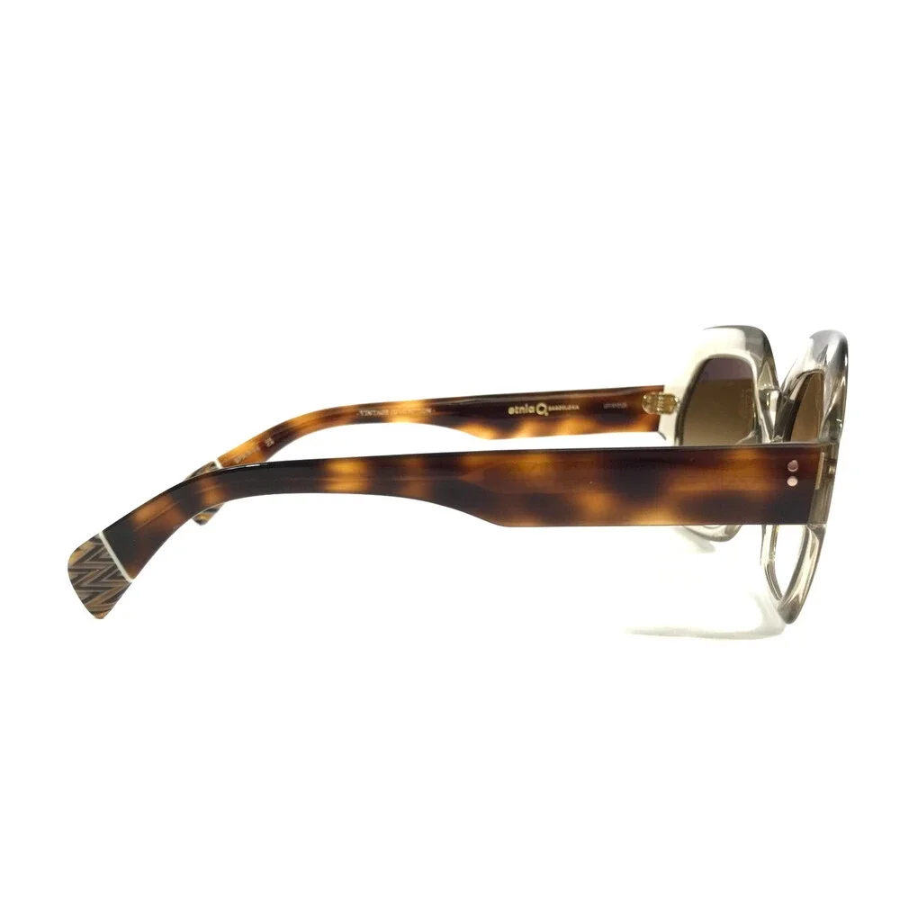 Etnia Barcelona Sunglasses ES VEDRA SUN GYHV Gray Havana Frames w/ Brown Lenses